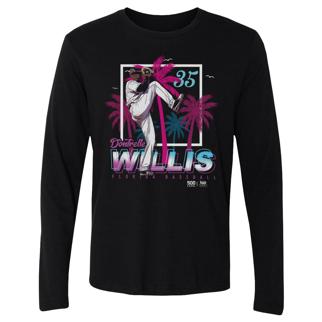 Dontrelle Willis Men's Long Sleeve T-Shirt | 500 LEVEL