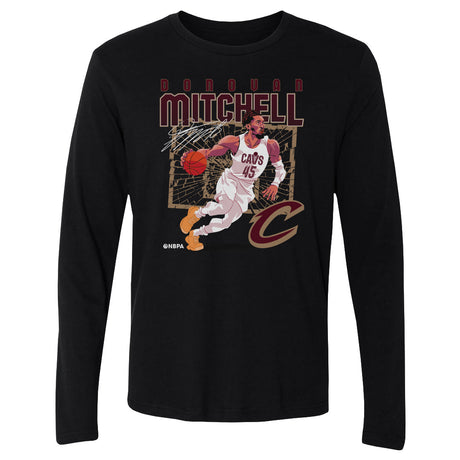 Donovan Mitchell Men's Long Sleeve T-Shirt | 500 LEVEL