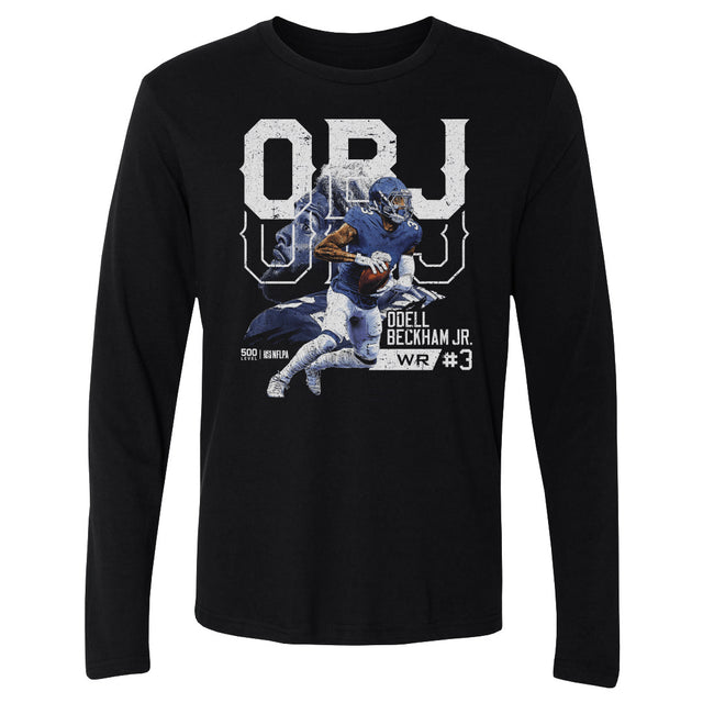 Odell Beckham Jr. Men's Long Sleeve T-Shirt | 500 LEVEL