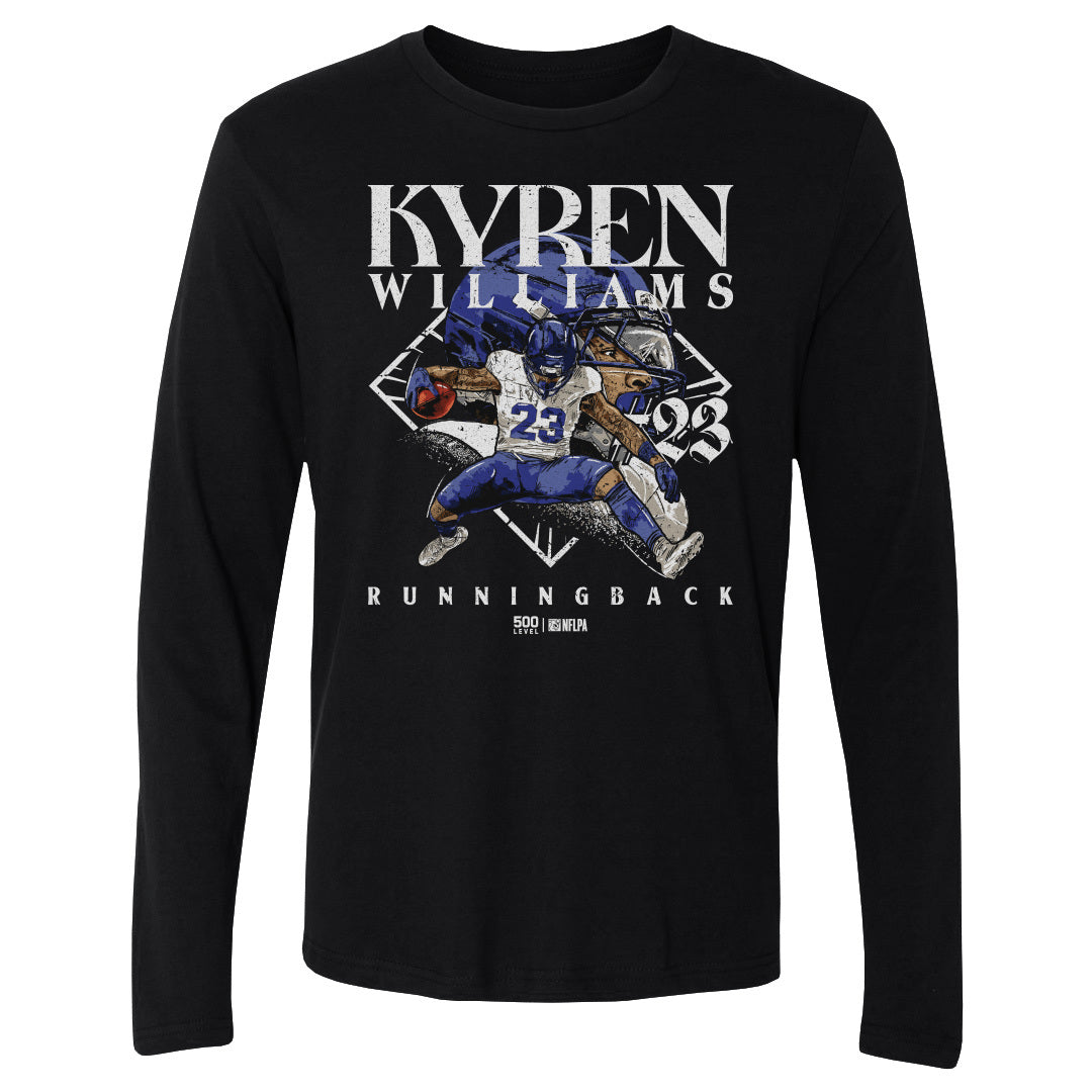 Kyren Williams Men's Long Sleeve T-Shirt | 500 LEVEL