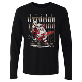 Steve Yzerman Men's Long Sleeve T-Shirt | 500 LEVEL
