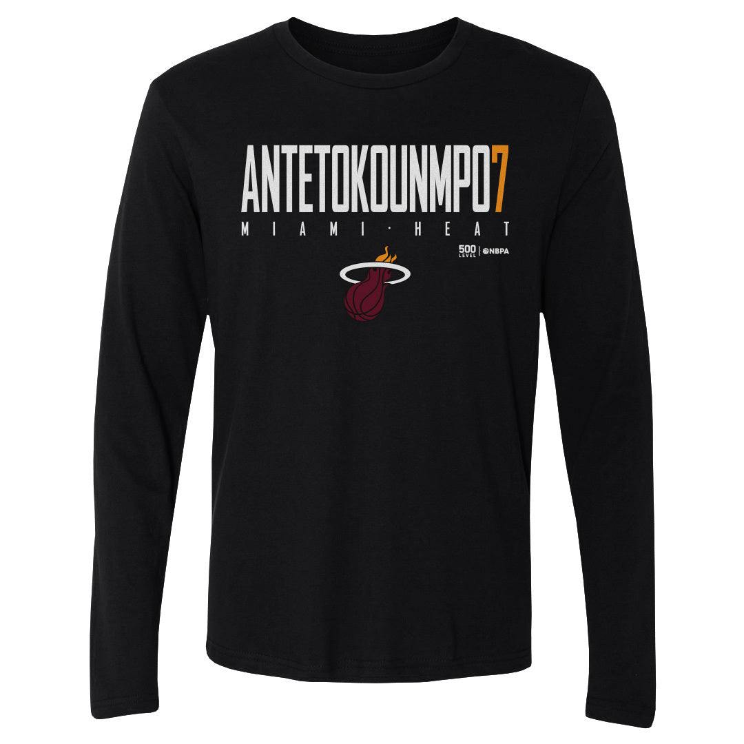Giannis Antetokounmpo Men's Long Sleeve T-Shirt | 500 LEVEL
