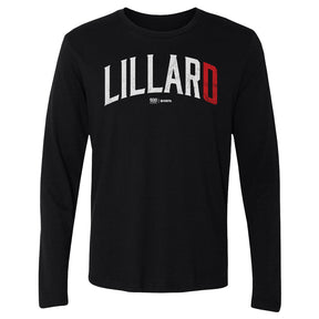Damian Lillard Men's Long Sleeve T-Shirt | 500 LEVEL