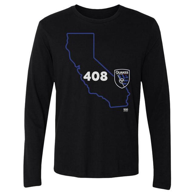 San Jose Earthquakes Men's Long Sleeve T-Shirt | 500 LEVEL