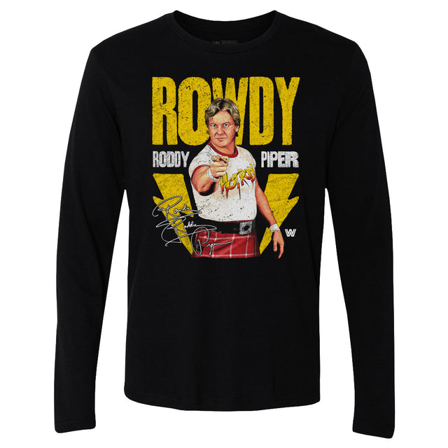 Roddy Piper Men's Long Sleeve T-Shirt | 500 LEVEL