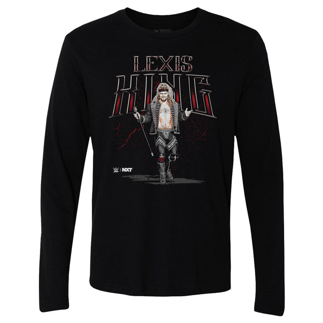 Lexis King Men's Long Sleeve T-Shirt | 500 LEVEL
