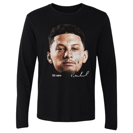 Patrick Mahomes Men's Long Sleeve T-Shirt | 500 LEVEL