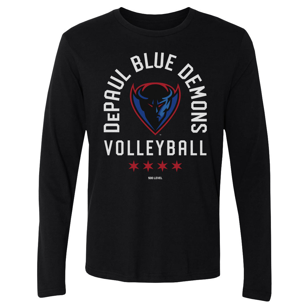 DePaul Blue Demons Men's Long Sleeve T-Shirt | 500 LEVEL