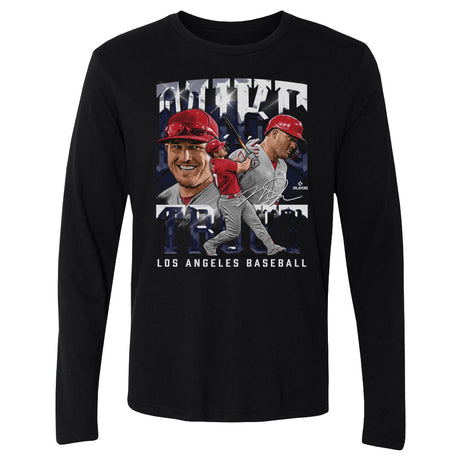 Mike Trout Men's Long Sleeve T-Shirt | 500 LEVEL