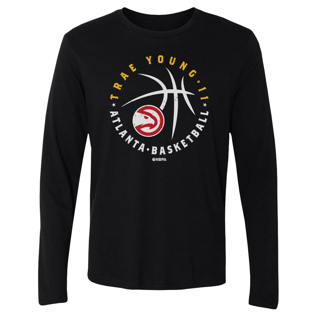 Trae Young Men's Long Sleeve T-Shirt | 500 LEVEL