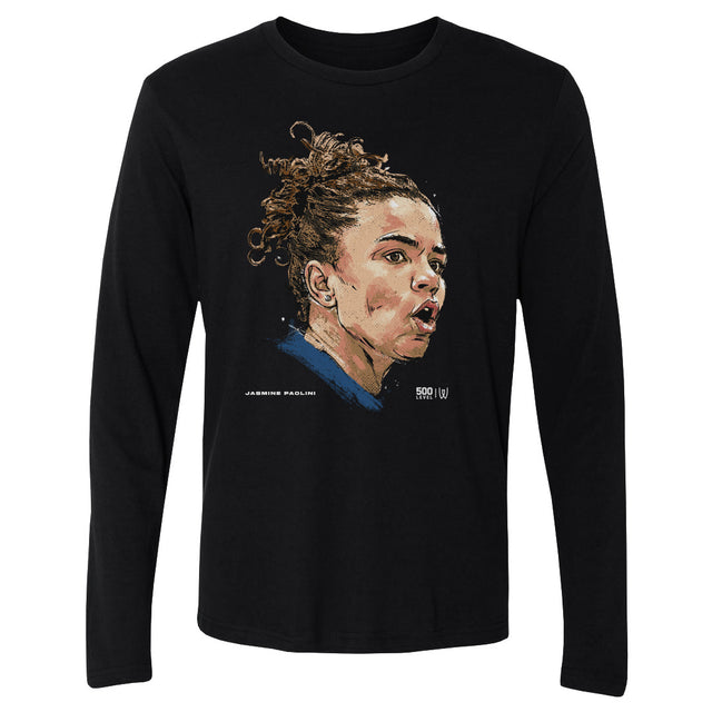 Jasmine Paolini Men's Long Sleeve T-Shirt | 500 LEVEL
