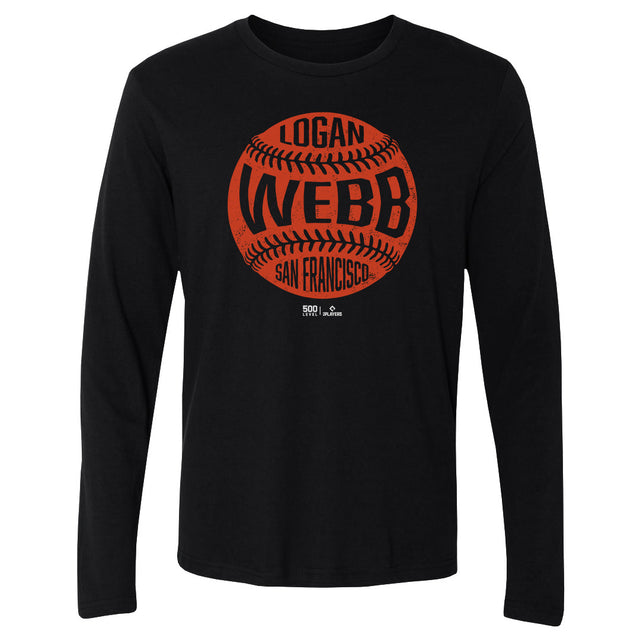 Logan Webb Men's Long Sleeve T-Shirt | 500 LEVEL
