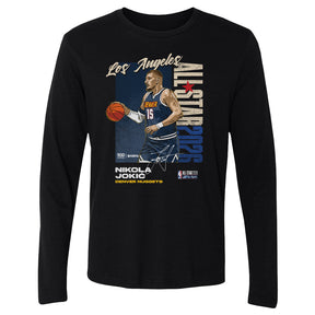 Nikola Jokic Men's Long Sleeve T-Shirt | 500 LEVEL
