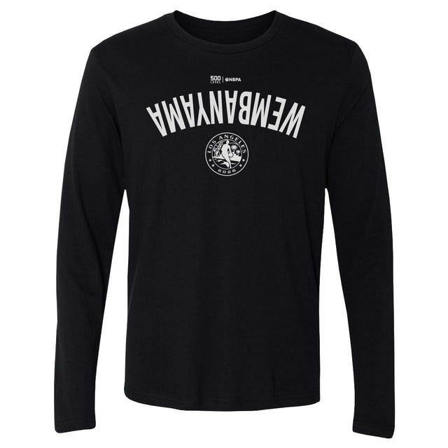 Victor Wembanyama Men's Long Sleeve T-Shirt | 500 LEVEL