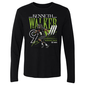 Kenneth Walker III Men's Long Sleeve T-Shirt | 500 LEVEL