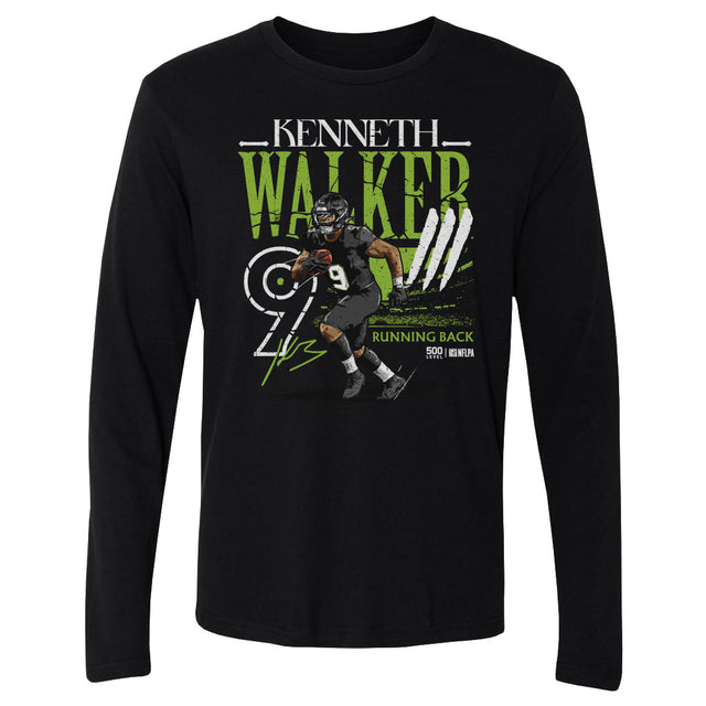 Kenneth Walker III Men's Long Sleeve T-Shirt | 500 LEVEL