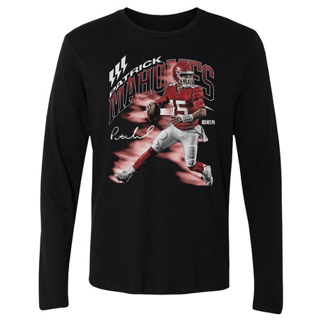 Patrick Mahomes Men's Long Sleeve T-Shirt | 500 LEVEL
