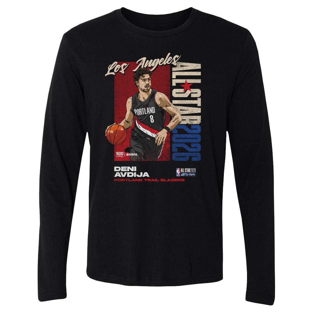 Deni Avdija Men's Long Sleeve T-Shirt | 500 LEVEL