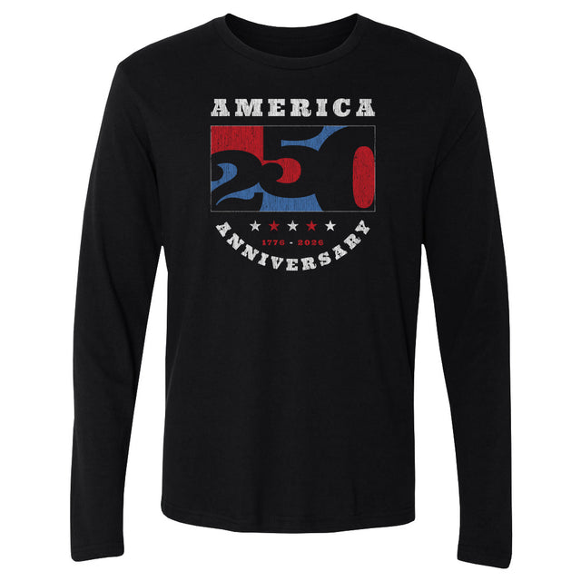 USA Men's Long Sleeve T-Shirt | 500 LEVEL