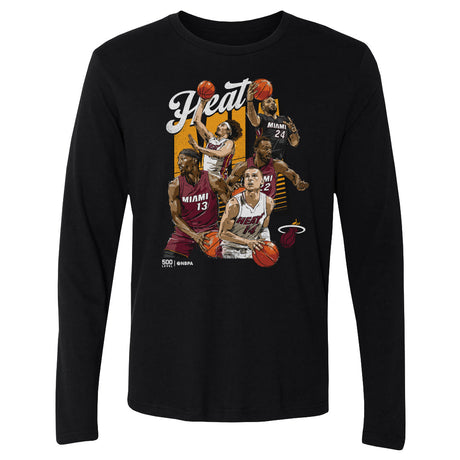 Miami Heat Men's Long Sleeve T-Shirt | 500 LEVEL
