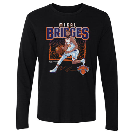 Mikal Bridges Men's Long Sleeve T-Shirt | 500 LEVEL