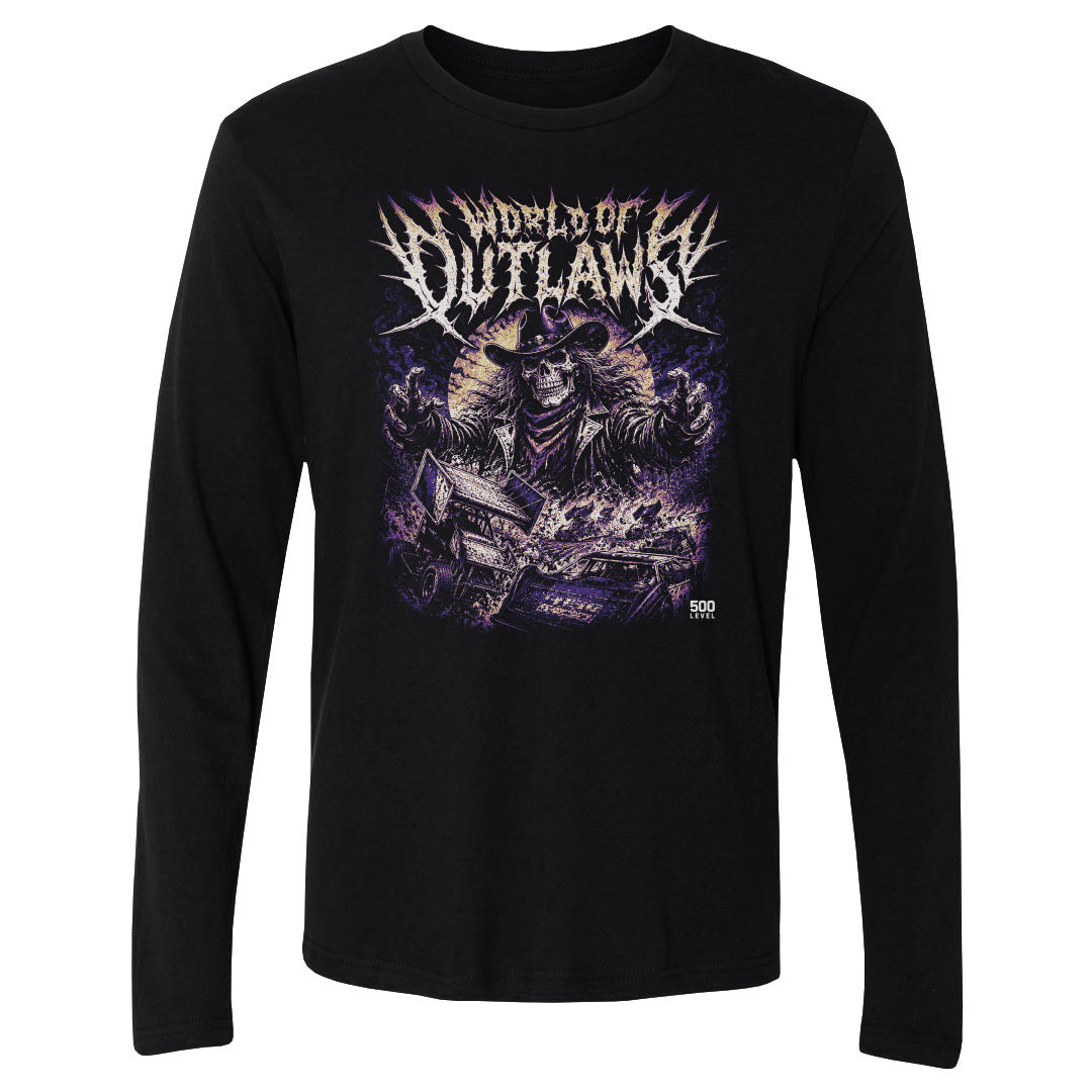 World Of Outlaws Men's Long Sleeve T-Shirt | 500 LEVEL
