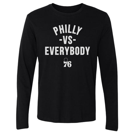 Philadelphia 76ers Men's Long Sleeve T-Shirt | 500 LEVEL