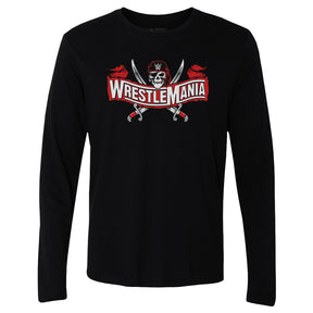 WrestleMania Men's Long Sleeve T-Shirt | 500 LEVEL