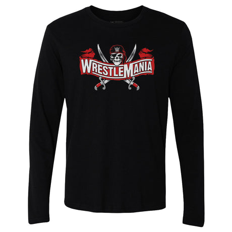 WrestleMania Men's Long Sleeve T-Shirt | 500 LEVEL
