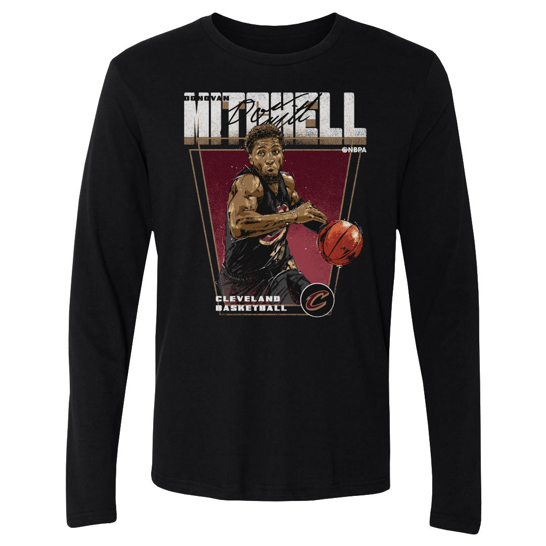 Donovan Mitchell Men's Long Sleeve T-Shirt | 500 LEVEL
