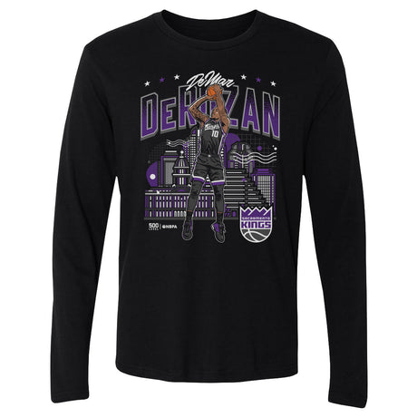 DeMar DeRozan Men's Long Sleeve T-Shirt | 500 LEVEL