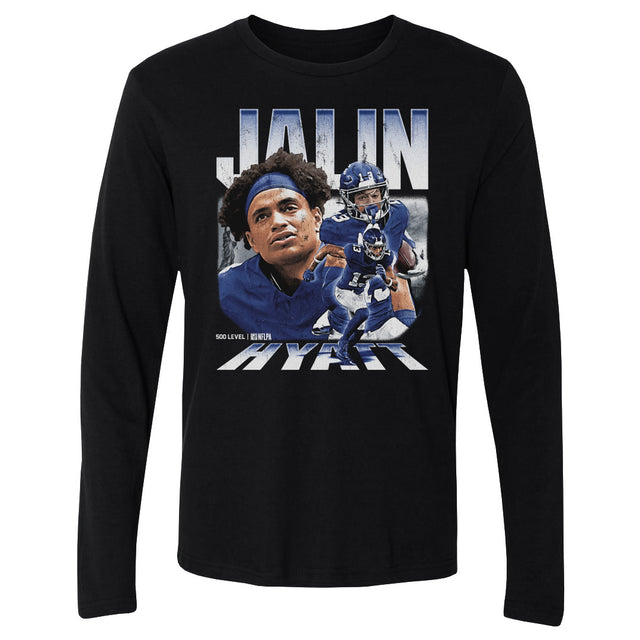 Jalin Hyatt Men's Long Sleeve T-Shirt | 500 LEVEL