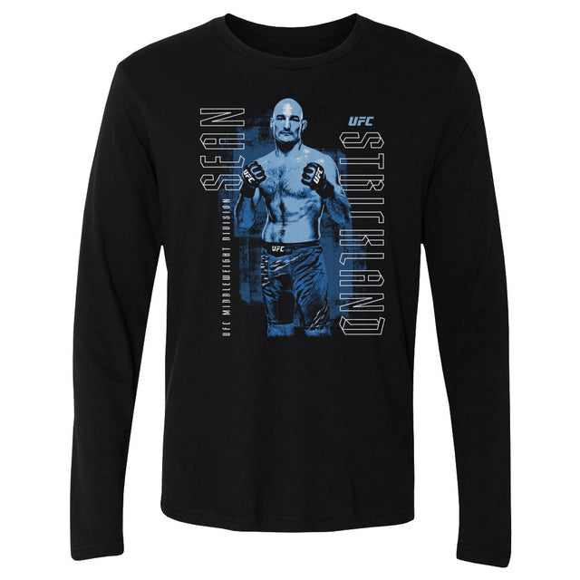 Sean Strickland Men's Long Sleeve T-Shirt | 500 LEVEL