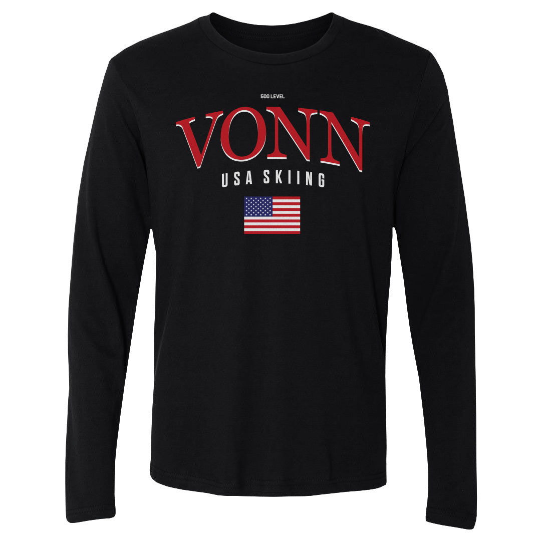 Lindsey Vonn Men's Long Sleeve T-Shirt | 500 LEVEL
