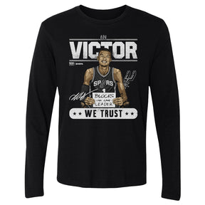 Victor Wembanyama Men's Long Sleeve T-Shirt | 500 LEVEL
