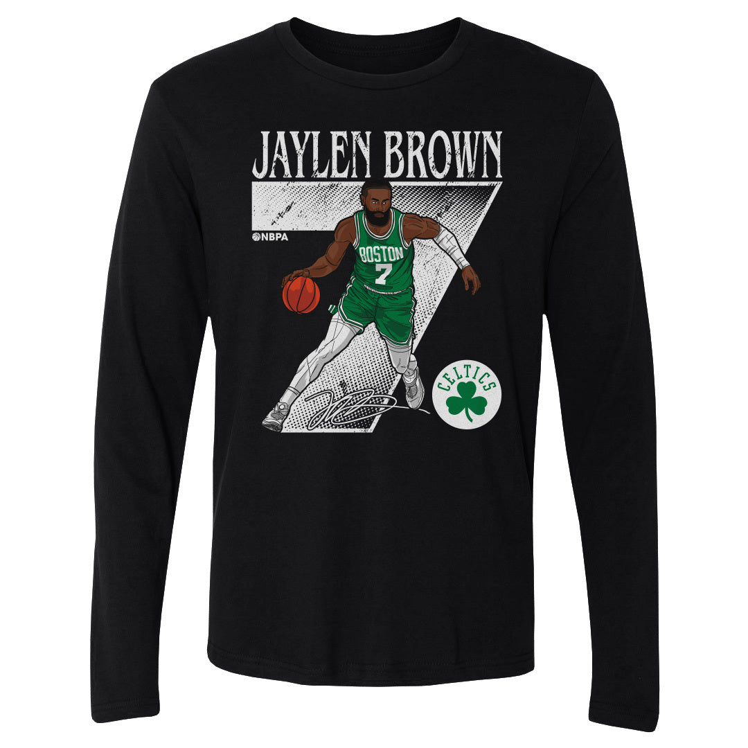 Jaylen Brown Men's Long Sleeve T-Shirt | 500 LEVEL