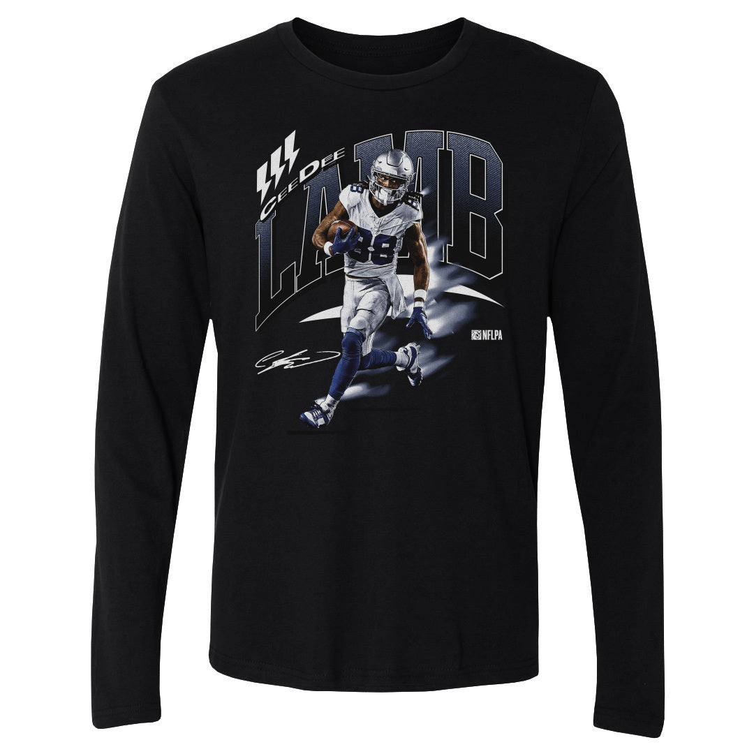 CeeDee Lamb Men's Long Sleeve T-Shirt | 500 LEVEL