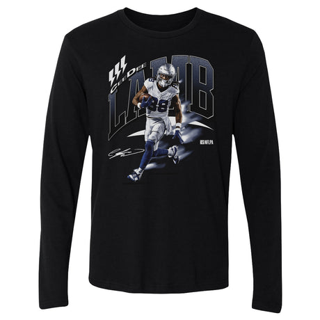 CeeDee Lamb Men's Long Sleeve T-Shirt | 500 LEVEL