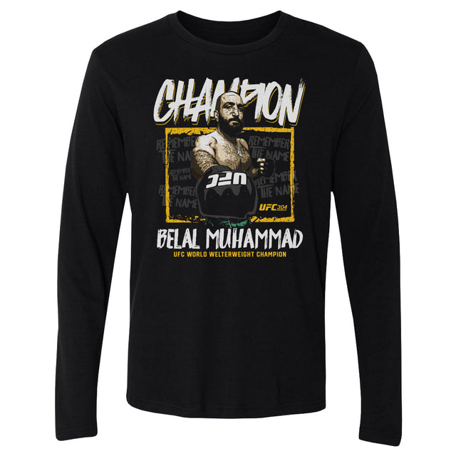 Belal Muhammad Men's Long Sleeve T-Shirt | 500 LEVEL