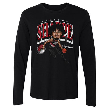 Shaedon Sharpe Men's Long Sleeve T-Shirt | 500 LEVEL