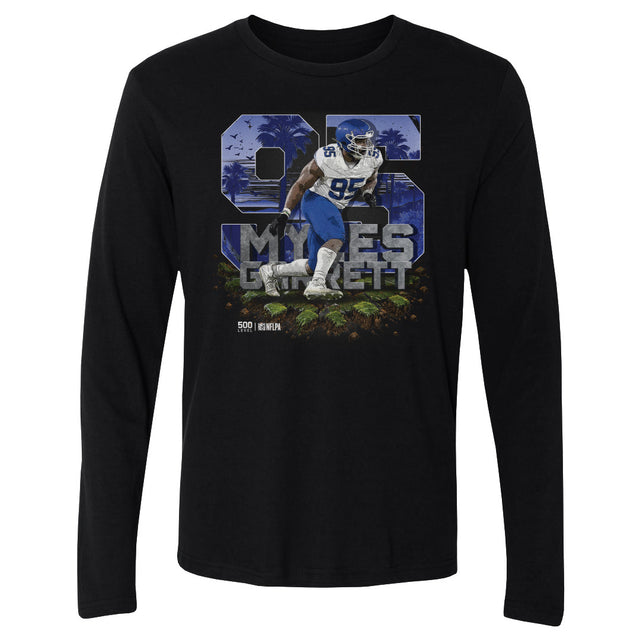 Myles Garrett Men's Long Sleeve T-Shirt | 500 LEVEL