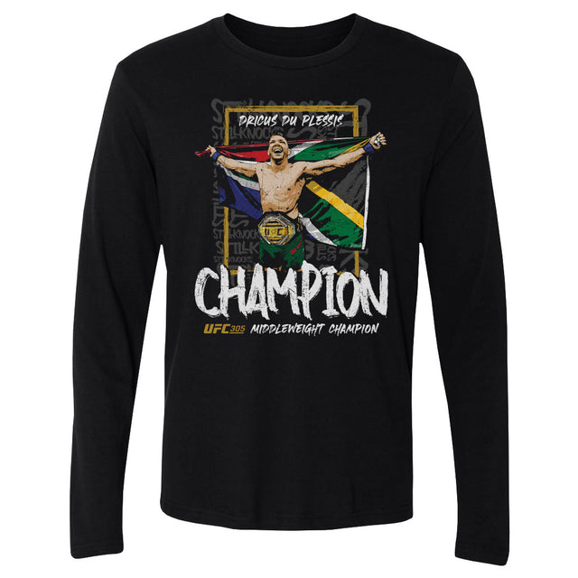 Dricus Du Plessis Men's Long Sleeve T-Shirt | 500 LEVEL