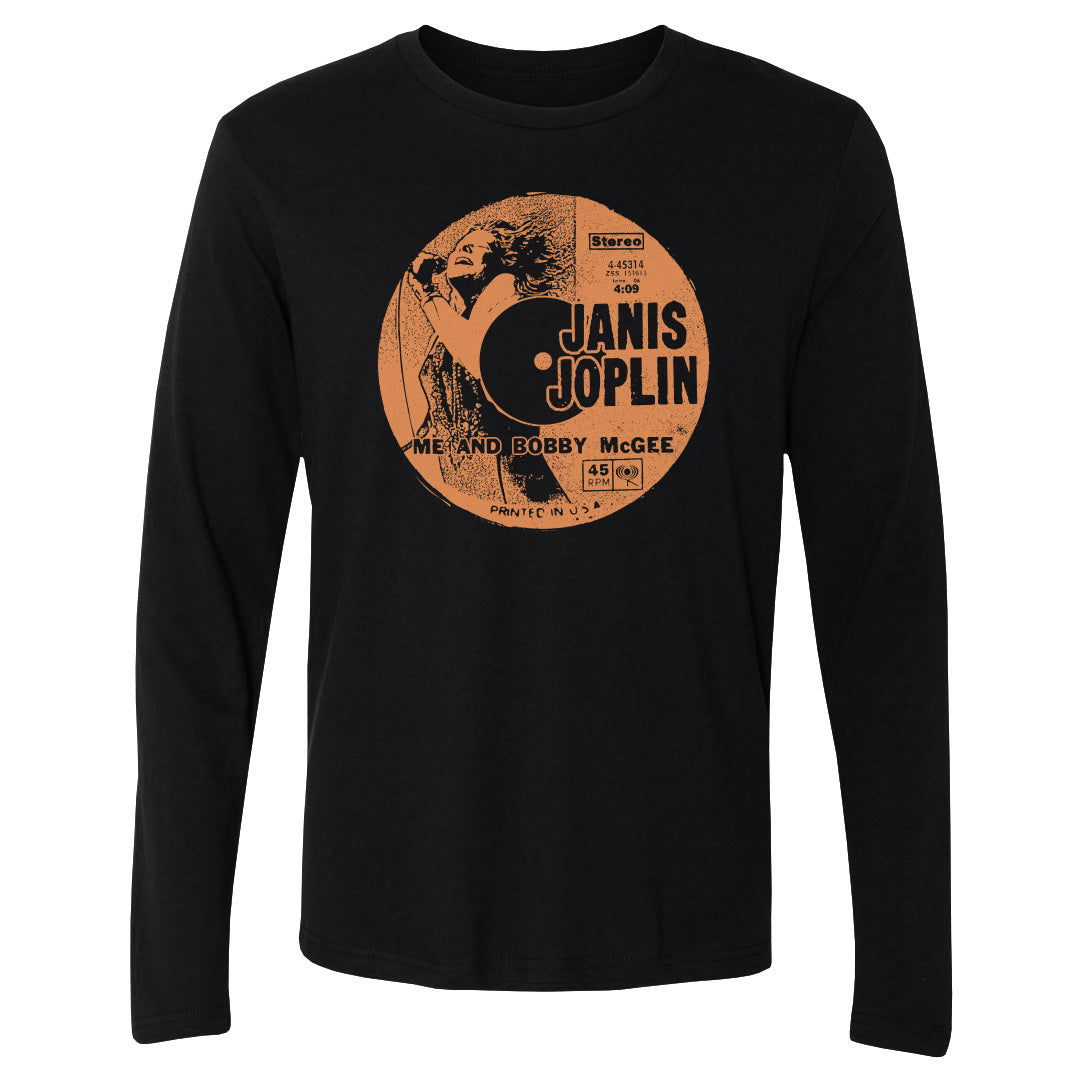 Janis Joplin Men's Long Sleeve T-Shirt | 500 LEVEL