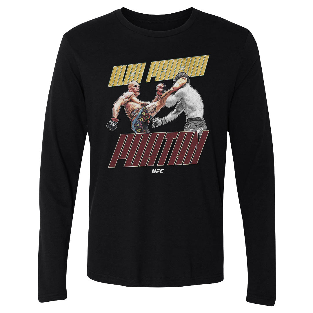 Alex Pereira Men's Long Sleeve T-Shirt | 500 LEVEL