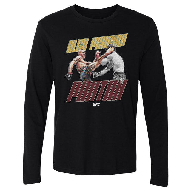 Alex Pereira Men's Long Sleeve T-Shirt | 500 LEVEL