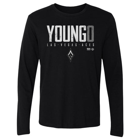 Jackie Young Men's Long Sleeve T-Shirt | 500 LEVEL