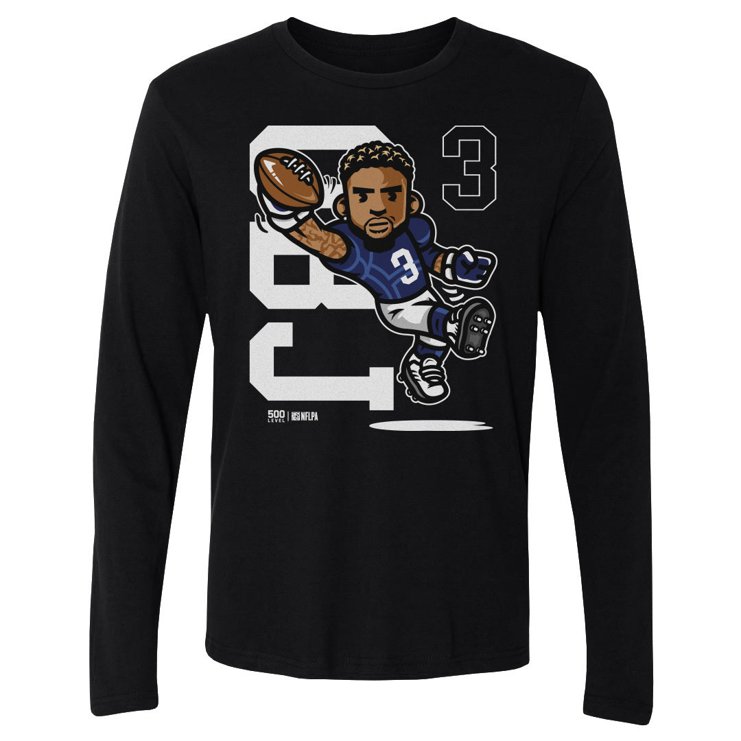 Odell Beckham Jr. Men's Long Sleeve T-Shirt | 500 LEVEL