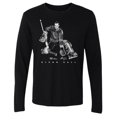 Glenn Hall Men's Long Sleeve T-Shirt | 500 LEVEL