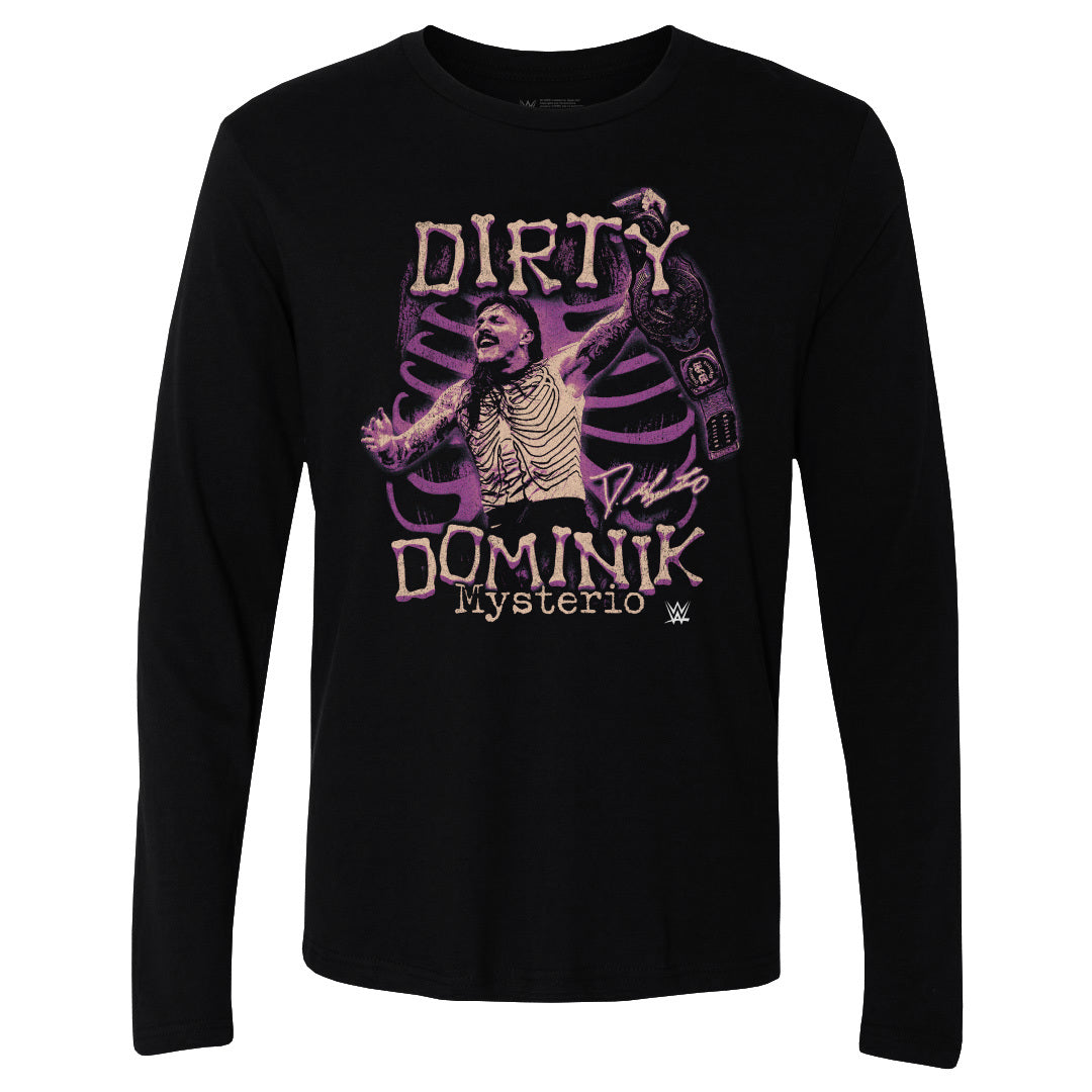Dominik Mysterio Men's Long Sleeve T-Shirt | 500 LEVEL