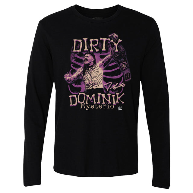 Dominik Mysterio Men's Long Sleeve T-Shirt | 500 LEVEL